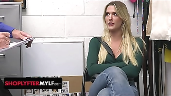 Milf Shoplifter Gets Stripped Down In The BackroomTo Endure A Deeply Thorough Cavity Search