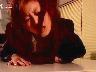 Japanese Porn XXX - A Temporarily Blinded Tokyo Office Lady Gets Fucked by a Nippon JanITor with a Hard-on for China